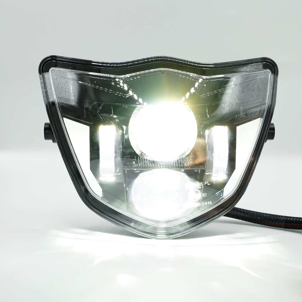 Cross LED Scheinwerfer, Lichtmaske für KTM SMCR 690, EXC – Supermotoparts