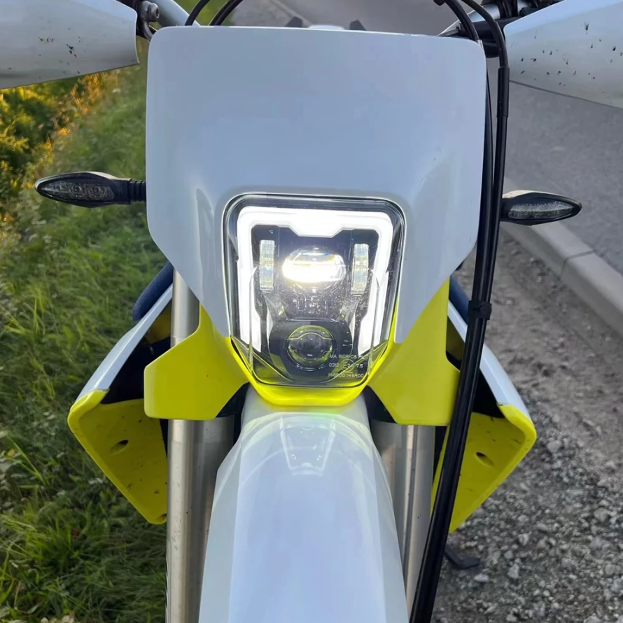 KTM EXC 2018er-Style Lichtmaske inkl. LED Scheinwerfer
