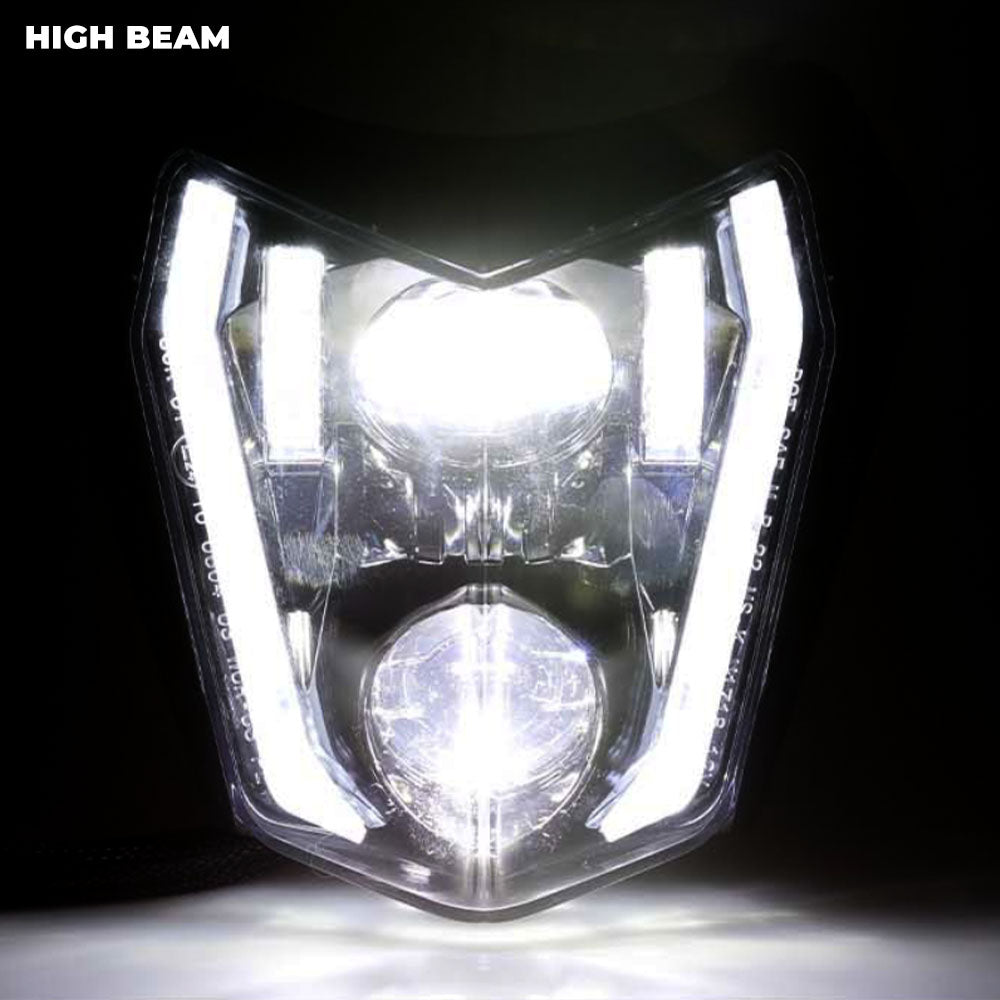 Street LED Scheinwerfer, Lichtmaske für KTM SMCR 690, EXC – Supermotoparts